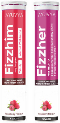 Ayuvya And Fizzher Combo(Pack of 2, 15 Tablets, 15 Tablets)