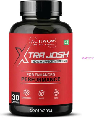 ACTIWOW Xtra Josh Capsules - Fuel for Peak Life(30 Capsules)