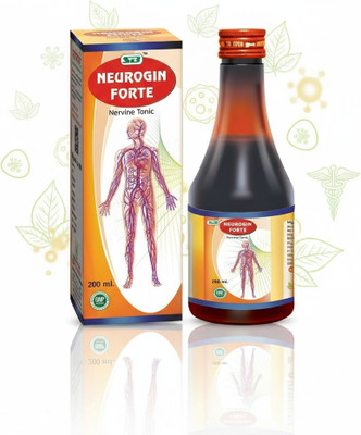 HERBSHD Neurogin Forte Tonic | Ayurvedic Nerve Tonic | For Men & Women(Pack of 2, 400 ml)