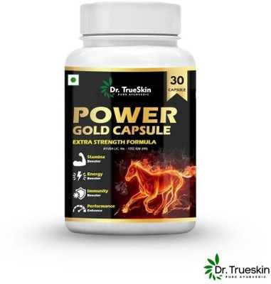 Dr.TrueSkin Power Gold Herbal Men’s Force 30 Capsules(30 Capsules)