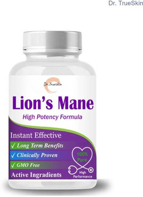 Dr.TrueSkin Lion's Mane Capsule Nature’s Ultimate Energy A01(30 Capsules)