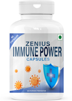 Zenius Immune Power Capsule for Power & Immunity Booster Capsule(60 Capsules)