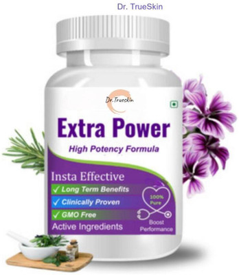 Dr.TrueSkin Extra Power Capsules To Enhance Strength and Energy(30 Capsules)