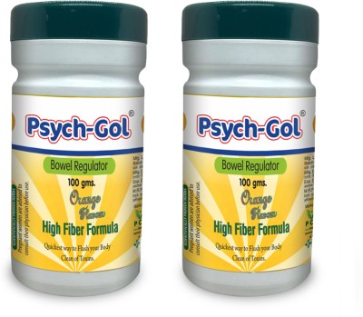 PCHPL Wellness Psych-Gol Bowel Regulator - High Fiber Laxative with orange flavour(Pack of 2)