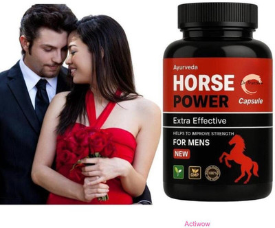 Dr.TrueSkin Horse Power Capsules Stamina Original Energy Daily Use F76(30 Capsules)