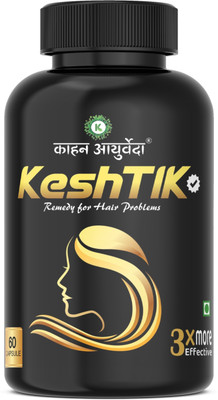 Kaahan Ayurveda's KeshTik Capsule 60 Pack1(60 Capsules)