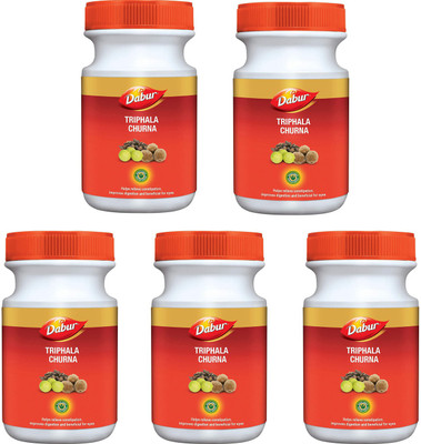 Dabur Triphala Churna 120GM(Pack of 5, 120 g)