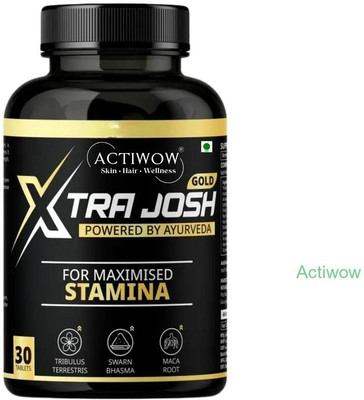ACTIWOW Xtra Josh Gold Capsules for Long Life Power(30 Capsules)