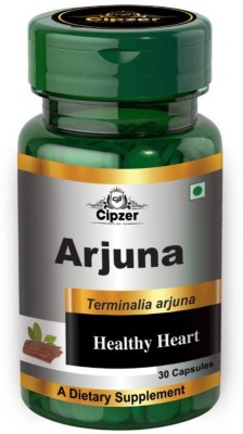 CIPZER Arjuna Capsule Promotes Heart Health, Manages Cholesterol Level 30 Capsules