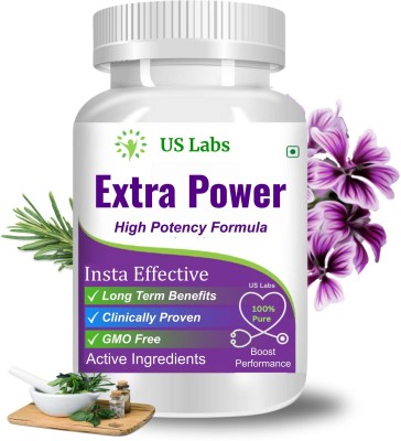 US Labs Extra Power Capsule for Men - Get Extra Stamina Naturally - Better to Tablets