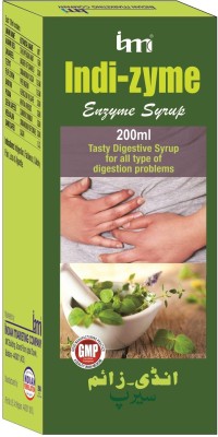 IMC Indi Zyme Enzyme Syrup (200ml) (Pack Of 2)(Pack of 2)