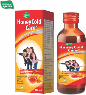 Naturaldua Honey Cold Care Syrup | Herbal Cough Remedy | Honey Ayurvedic Syrup | 100 ml(100 ml)