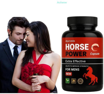 Dr.TrueSkin Horse Power Capsules Hardness Stamina Booster Daily Use Potency N09(30 Capsules)