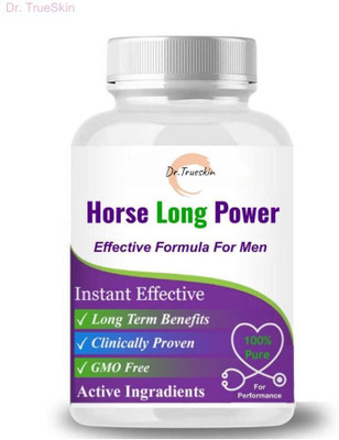 Dr.TrueSkin Horse Long Power Capsule To Boost Performance(30 Capsules)