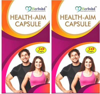 HERBSHD Good Health Capsule Alternative Health Aim 50 Capsule (Pack of Two)(Pack of 2)