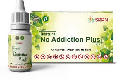 SRPN Natural No Addiction Plus Anti Addiction Alcohol Free No Addiction Drops(30 ml)