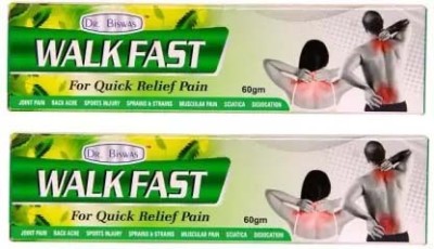 Aayatouch UIOE Dr. Biswas Walk Fast Pain Relief Gel Gel (2 x 60g) g)(Pack of 2)