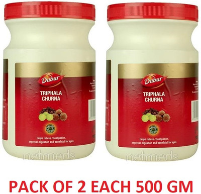 Dabur Triphala Churna(2x500gm)(Pack of 2, 1 kg)