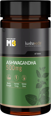 MUSCLEBLAZE Koshaveda Ashwagandha 500mg(60 Tablets)