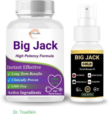 Dr.TrueSkin Big Jack Capsule & Oil With Full-Body Rejuvenation S02(30 Capsules)