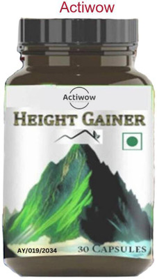 ACTIWOW Height Gainer Capsules for Continuous Height Support(30 Capsules)