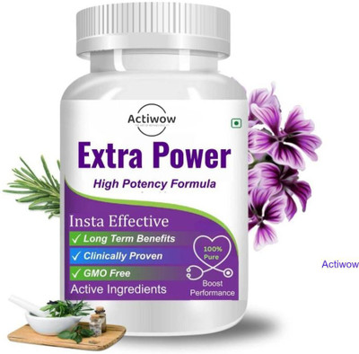 ACTIWOW Extra Power Capsules - Real Results Daily(30 Capsules)
