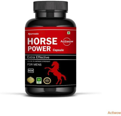 ACTIWOW Horse Power Capsule Revitalizes strength & energy MKL26(30 Capsules)
