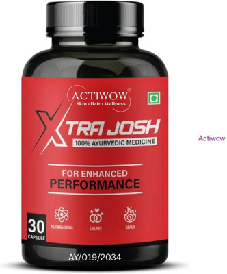 ACTIWOW Xtra Josh Capsules for Extra Strength(30 Capsules)