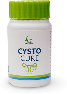 CURE HERBAL REMEDIES Cystocure Tablet | For Hormonal Balance & Overall Women's Health(85 Tablets)