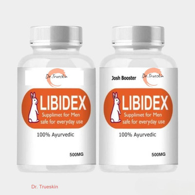 Dr.TrueSkin Libidex Capsules - One Month of Natural Stamina & Vitality 2PCS(Pack of 2, 30 Capsules)