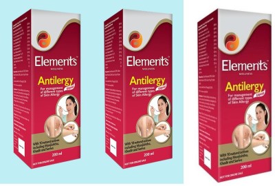 Elements WELLNESS Antilergy Liquid 200 - 3(Pack of 3)