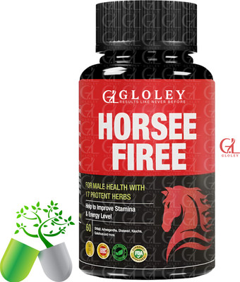 GLOLEY Horse Core Orignal Capsule With Fire Body Balance Tablets(60 Capsules)