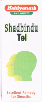 Baidyanath Shadbindu Tel 50ml (Pack of 2), Excellent Remedy for Sinusitis(Pack of 2)