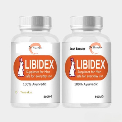 Dr.TrueSkin Libidex Capsules - Natural Wellness & Performance Enhancement 2PCS(Pack of 2, 30 Capsules)