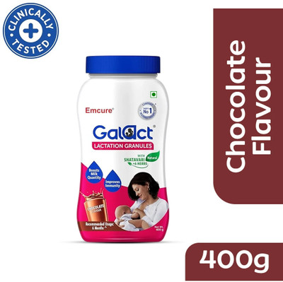 Galact Granules - Lactation Supplement with Shatavari Chocolate Flavour(400 g)