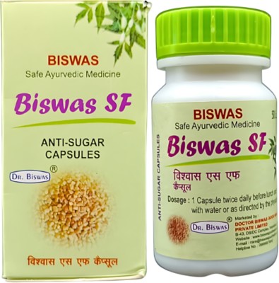 HERBSHD Biswas SF anti-sugar Capsule | For Maintaining Sugar level(Pack of 2)