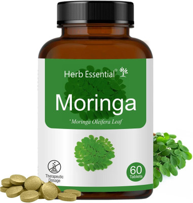 Herb Essential Moringa Leaf 500 mg Tablets(60)