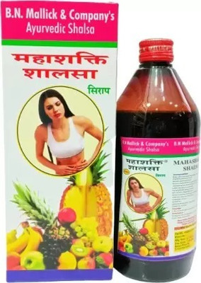 B.N. Mallick MAHASHAKTI SALSA SYRUP FOR FAMILY WELLNESS(450 ml)