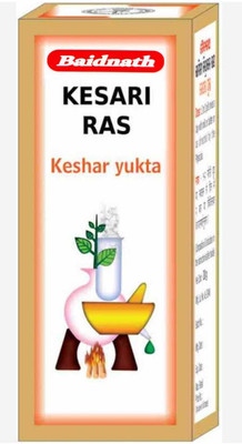 Baidnath Kesari Vidrawan Ras 10g (Keshar Yukta) Which Contains kesar 10Gram(10 g)