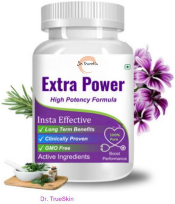 Dr.TrueSkin Extra Power Capsules To Maximize Male Energy and Vitality(30 Capsules)