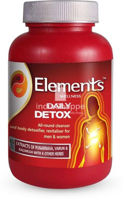 Elements WELLNESS Daily Ditox 60 Capsules(60 Capsules)