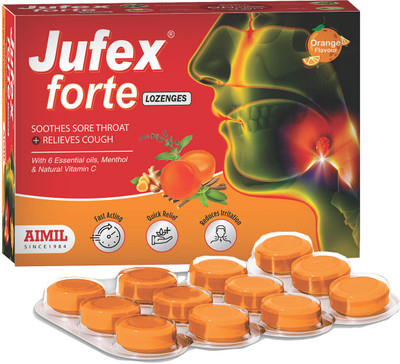 AIMIL JUFEX FORTE LOZENGES(12 Tablets)