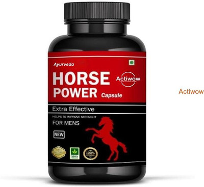 ACTIWOW Horse Power Capsule Boosts testosterone & stamina FF138(30 Capsules)