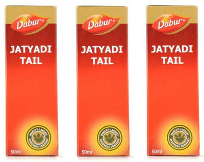 Dabur Jatyadi Tail 50ml For Skin Care(Pack of 3, 150 ml)