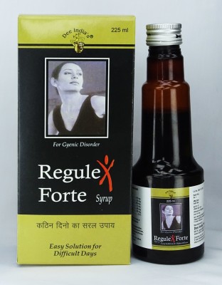 DEE INDIA HERBALS Regulex Forte Syrup (225 ml) Combo Pack of 2(Pack of 2)