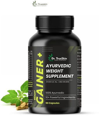 Dr.TrueSkin Weight Gainer+ Capsules Herbal Nourishment Blend 90CAPS(90 Capsules)