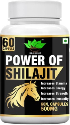 BIRJI HERBALS POWER OF SHILAJIT CAPSULE (60 VEG CAPSULE)