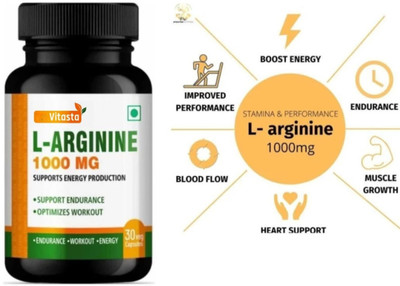 VITASTA L- ARGININE(30 Capsules)