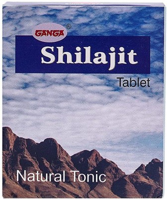 GANGA Shilajit Tablet 10x10= 100 Tablets(Pack of 10)