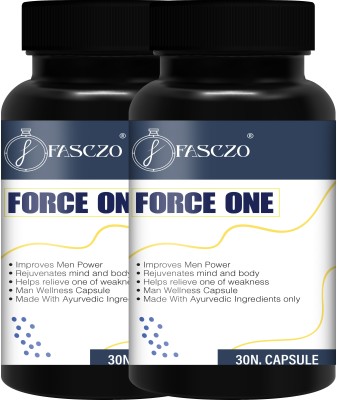 Fasczo Force One Health Power Capsules For Men ' Realize Your Power ' Effective Result(Pack of 2)